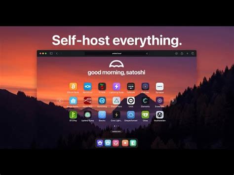 unbrel os|Introducing Umbrel 0.5 — A beautiful personal server OS for self .